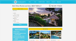 Desktop Screenshot of nugrahartaproperty.com